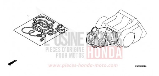 DICHTUNG SATZ A CRF50FB de 2011